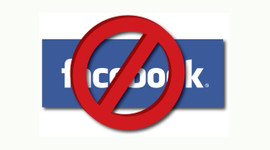 Facebook kara listeye alındı!