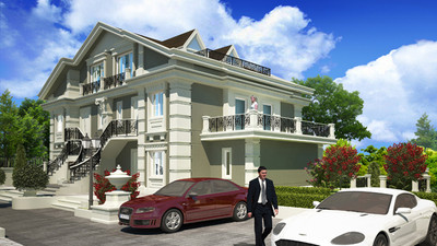 Sultan Koru projesinde metrekaresi 3 bin 500 dolara villa!