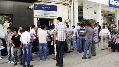 İŞKUR'a kayıtlı işsiz sayısı 2.5 milyonu aştı