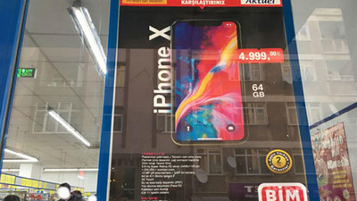 BİM iPhone X satacak! BİM'den şaşırtan ilan