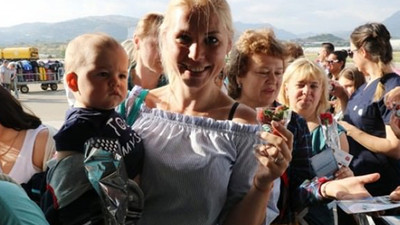 Antalya'ya turist yağdı!