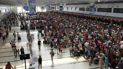 İç hat yolcu trafiği azaldı