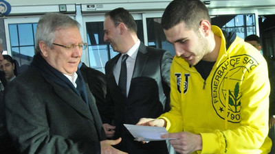 Aziz Yıldırım'a sürpriz mektup