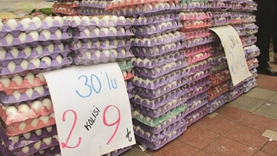 Yumurtanın fiyatı 40 kuruşa düştü!
