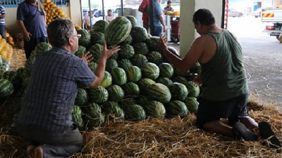 Domates 50, karpuz 20 kuruşa düştü