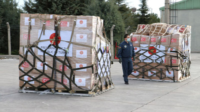 Türkiye'den 5 ülkeye daha yardım malzemesi