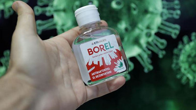 Yerli dezenfektan Borel satışta