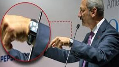 Saat firması Zafer Çağlayan'ı yalanladı