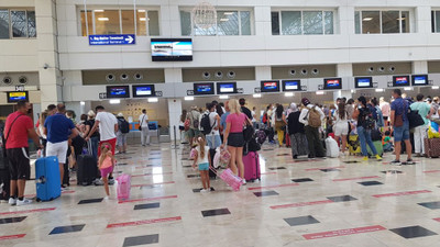 Antalya'ya gelen turist sayısı 1.5 milyonu geçti