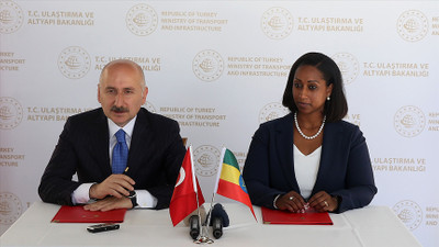 Türkiye ile Etiyopya arasında ulaştırma alanında mutabakat zaptı imzalandı