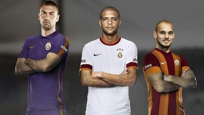 Galatasaray'ın yeni sezon formaları belli oldu