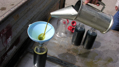 1 liralık mazot Konya'ya kadar uzandı