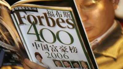 Forbes da artık Çin malı!