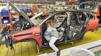 İngiltere'de otomobil üretimi eylülde sert düştü