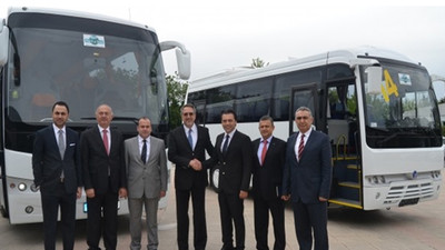 Otobüslere güvenli sürüş!