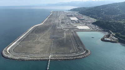 Yapımı süren Rize-Artvin Havalimanı'nda sona doğru