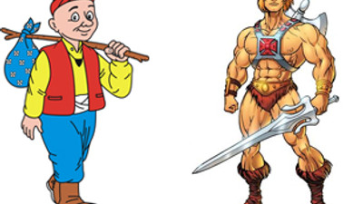 Keloğlan, He-Man'e karşı!