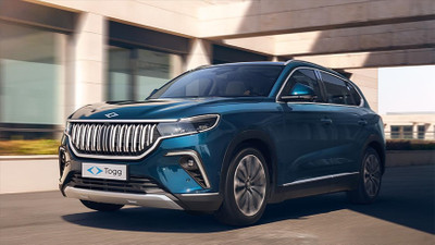 TOGG elektrikli Suv'da lider oldu: Temmuz ayında 627 adet satıldı