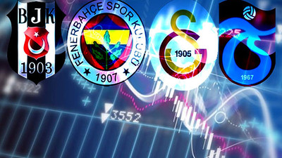 Futbol kulüpleri 430 milyon TL'yi gömdü