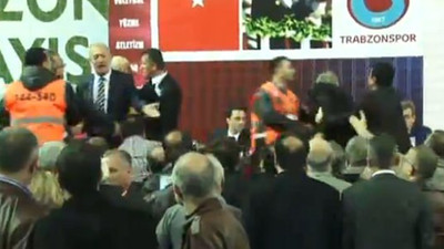 Trabzonspor Kongresi'nde yumruklar konuştu