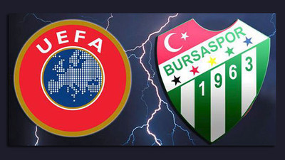 Bursaspor'a şok ceza!