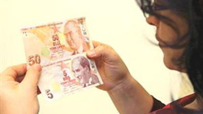 5 TL ile 50 TL'nin renkleri değişiyor