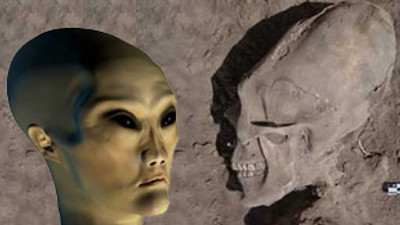 1000 yaşında uzaylı kafatası bulundu!