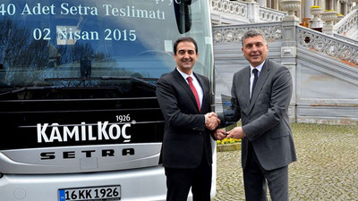 35 milyon TL'lik otobüs sattı