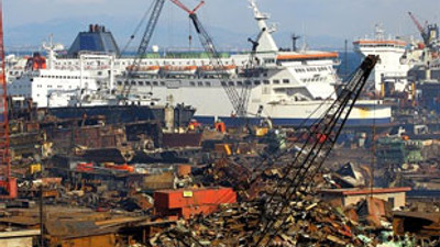 Hurda gemiler ekonomiye geri kazandırıldı