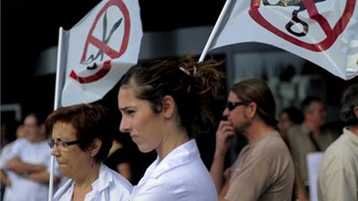 İspanya'da sağlık çalışanları grevde