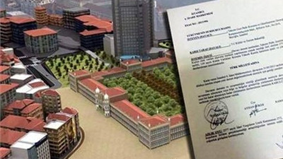 Topçu Kışlası'na mahkemeden durdurma