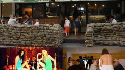 Terörist menü, topless cafe!