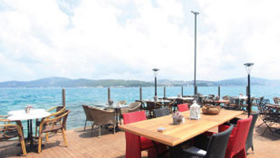 Boğaz'a nazır sushi