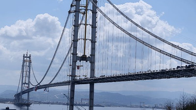 Osmangazi Köprüsü 30 Haziran'da açılıyor