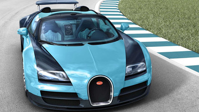 Bugatti'den mavi bebek!