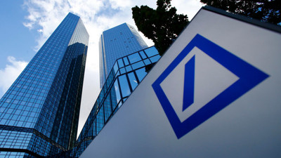 Deutsche Bank hisseleri tarihi düşük seviyede
