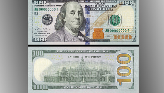 İşte yeni 100 dolarlık banknot!