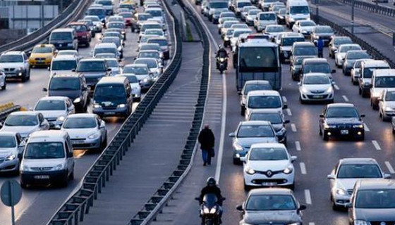 Trafiğe kayıtlı araç sayısı 23 milyona dayandı