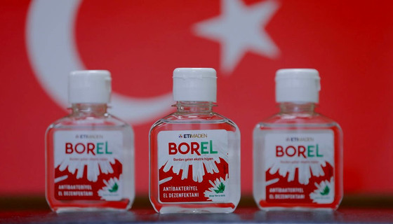 Yerli ve milli dezenfektan seri üretime geçti