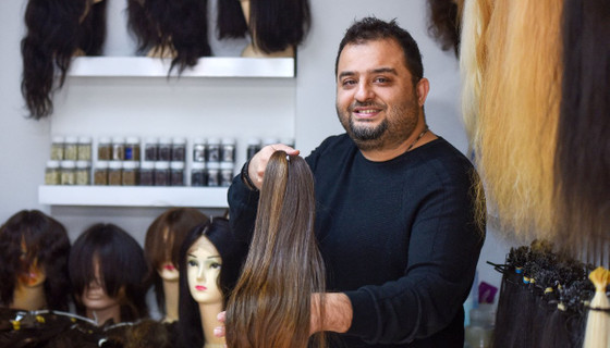 1 kilo Türk saçı 10 bin TL