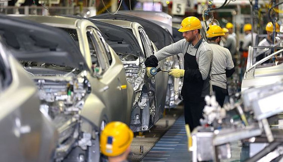 Ocak-Nisan döneminde otomotiv üretimi yüzde 28, ihracatı yüzde 18 arttı