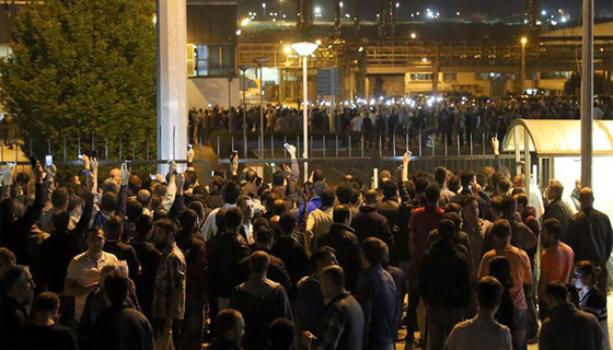 Bursa'da Renault işçileri üretimi durdurdu