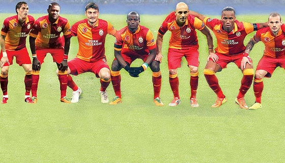 7 aslan AB kapısında!