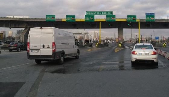 Mahmutbey'de serbest geçiş sistemi trafiği rahatlattı