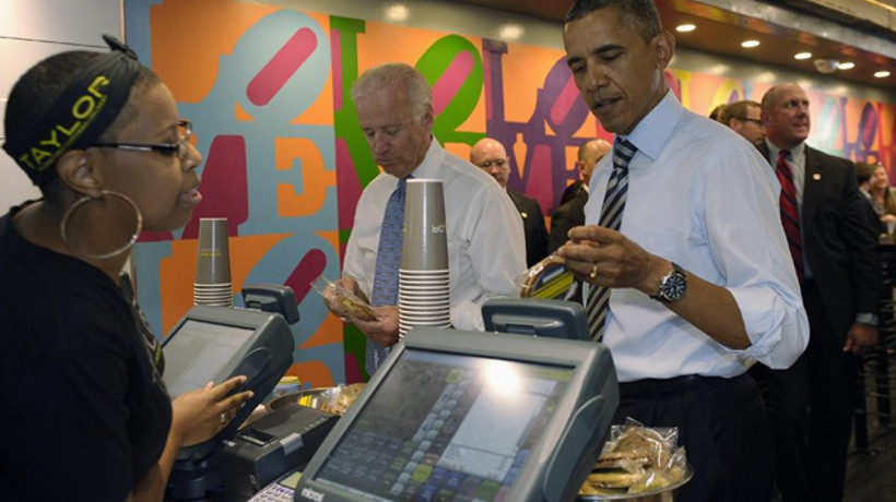 Süper Başkan'a sandviç menü!
