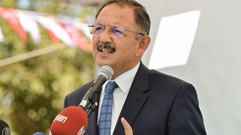 Çevre ve Şehircilik Bakanı'ndan çarpık kentleşme itirafı