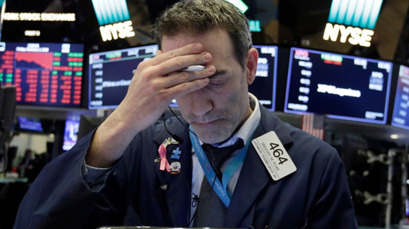 ABD borsalarında tarihi düşüş