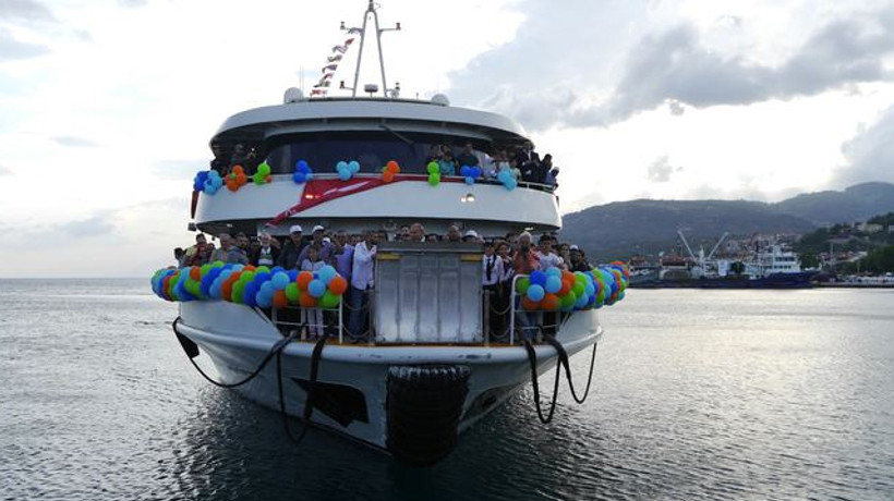 Midilli seferleri törenle başladı