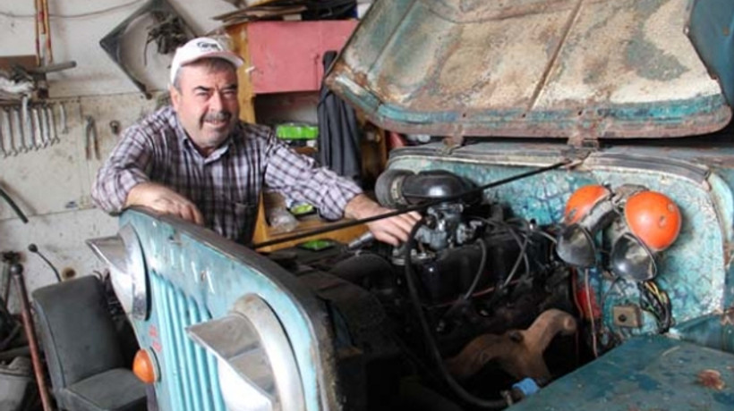 70 yıllık cipi yeniden canlandırdı