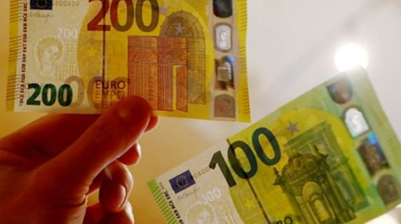 Yeni 100 ve 200 euroluk banknotlar dolaşıma sunuldu